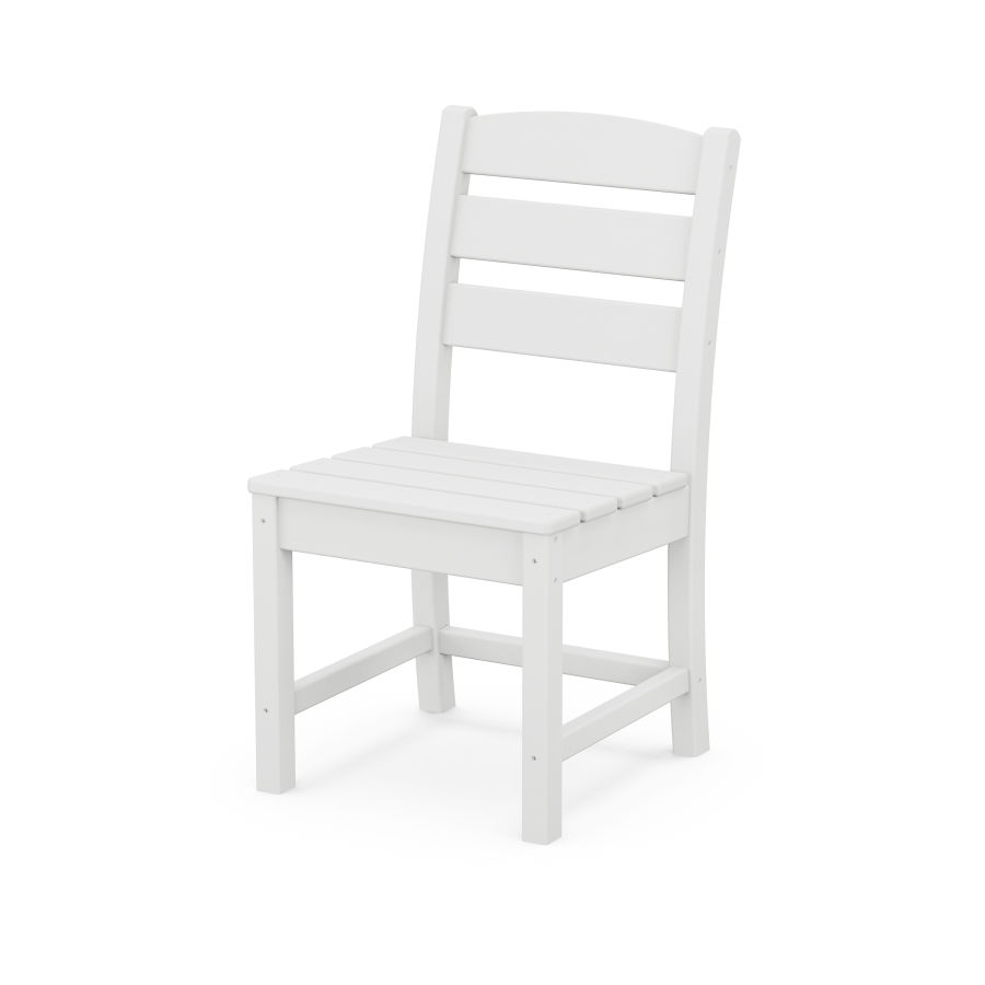 POLYWOOD Lakeside Dining Side Chair in White