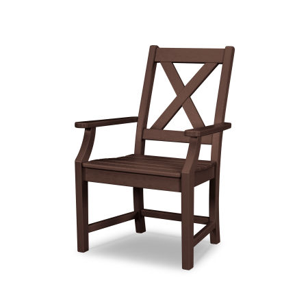 Braxton Dining Arm Chair in Mahogany