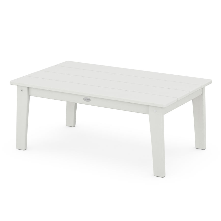 POLYWOOD Lakeside Coffee Table in Vintage White