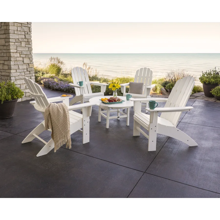 Vineyard 5-Piece Oversized Adirondack Set