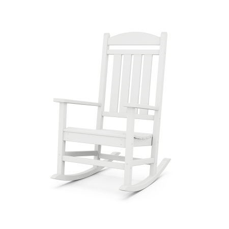 Presidential Rocking Chair in White