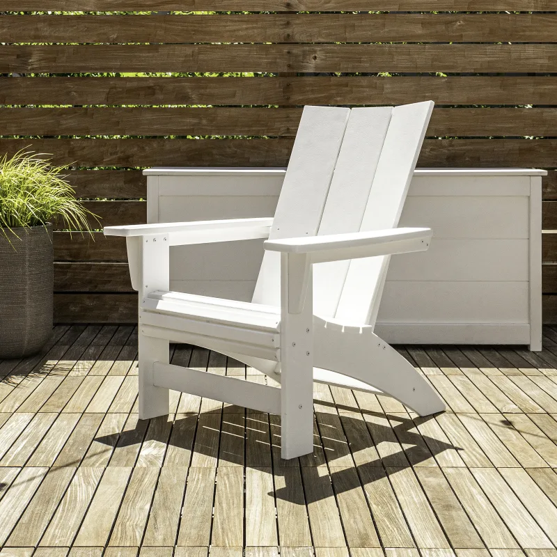 Modern Grand Upright Adirondack Chair