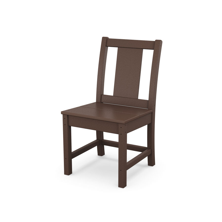 POLYWOOD Prairie Dining Side Chair in Mahogany