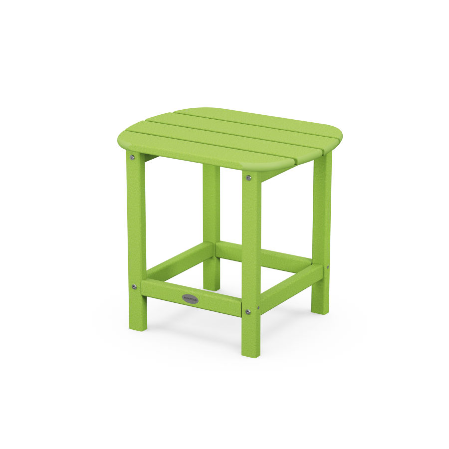 POLYWOOD 18" Side Table in Lime