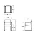 Thumbnail for EDGE Sling Dining Arm Chair