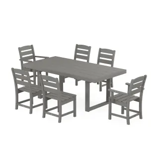 POLYWOOD Lakeside 7-Piece Dining Set