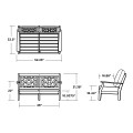 Thumbnail for Chinoiserie Deep Seating Loveseat