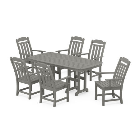 POLYWOOD Country Living Arm Chair 7-Piece Dining Set
