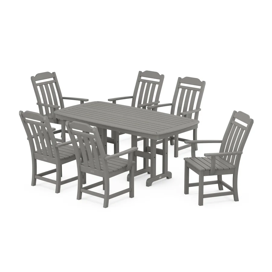 POLYWOOD Cottage Arm Chair 7-Piece Dining Set