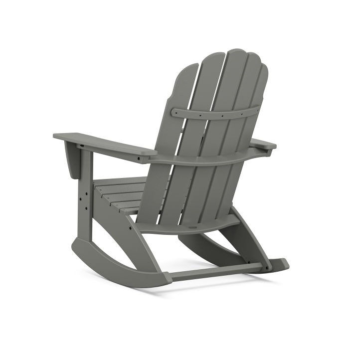 POLYWOOD Vineyard Curveback 3-Piece Adirondack Rocking Chair Set