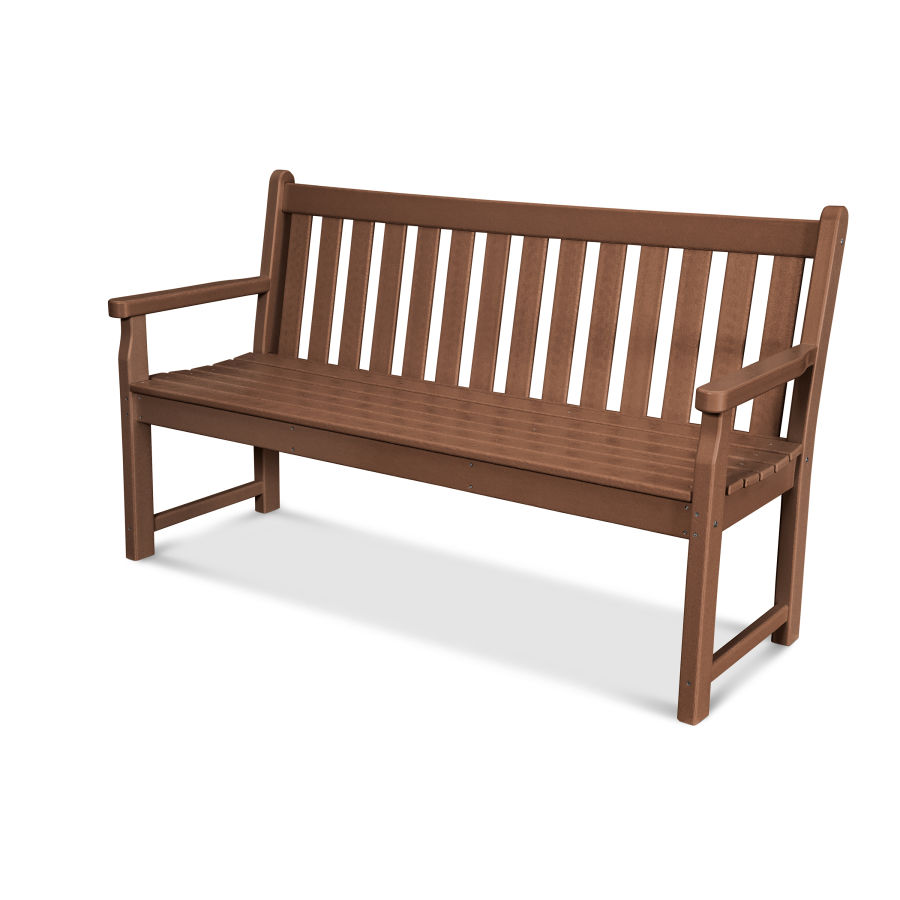 POLYWOOD Traditional Garden 60" Bench in Teak