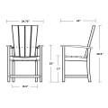 Thumbnail for Quattro Upright Adirondack Chair