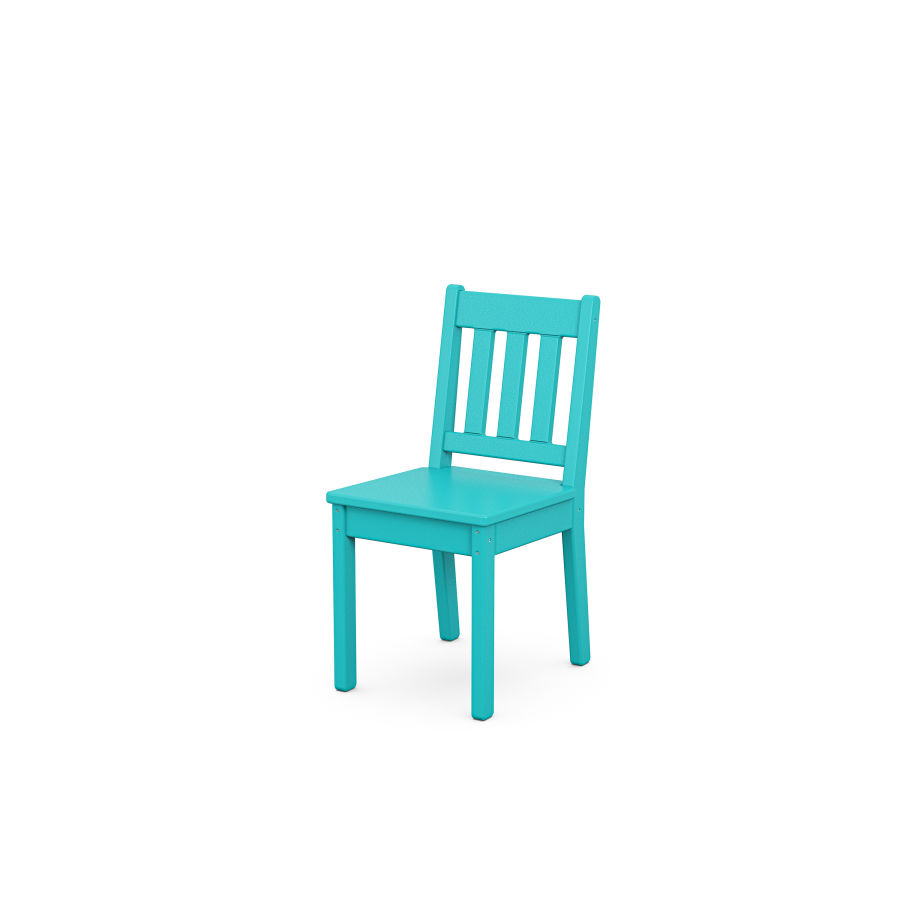 POLYWOOD Kids Vineyard Dining Chair in Aruba