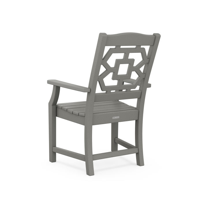 POLYWOOD Chinoiserie Dining Arm Chair