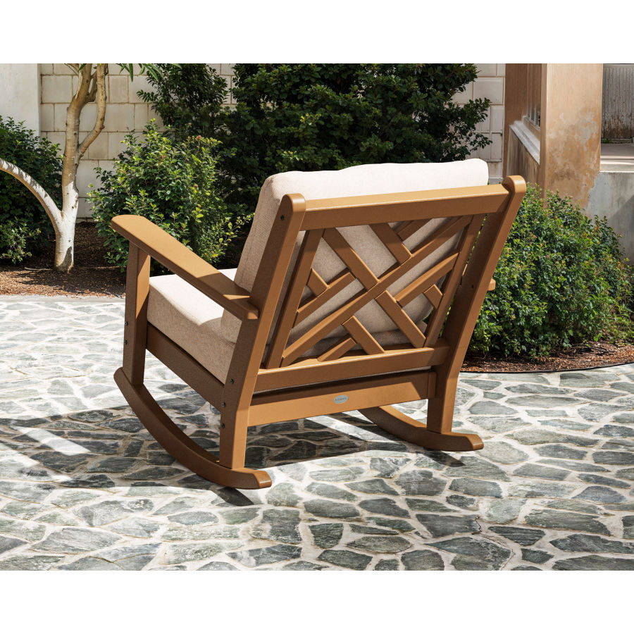 Chippendale Deep Seating Rocking Chair