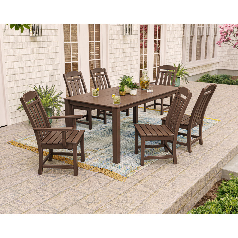 Cottage 7-Piece Parsons Dining Set