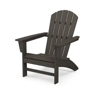 POLYWOOD Nautical Adirondack Chair in Vintage Finish