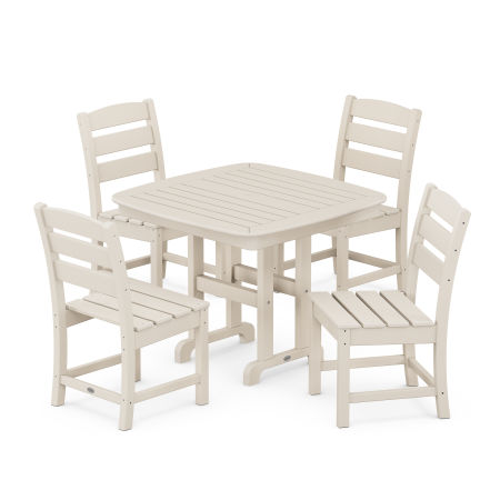 Lakeside 5-Piece Side Chair Dining Set in Sand