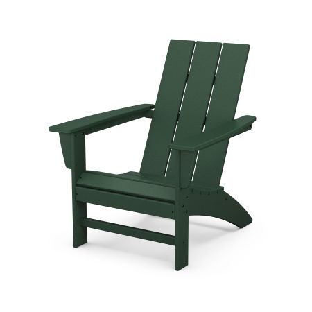 Modern Adirondack Chair in Green