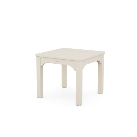 Chinoiserie End Table in Sand