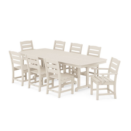 Lakeside 9-Piece Dining Set in Sand