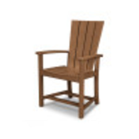 Quattro Upright Adirondack Chair in Teak