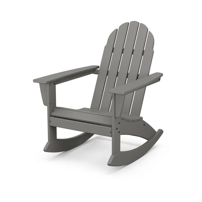 POLYWOOD Vineyard Adirondack Rocking Chair