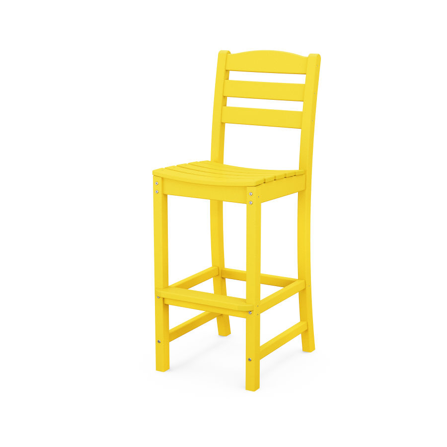 POLYWOOD La Casa Café Bar Side Chair in Lemon