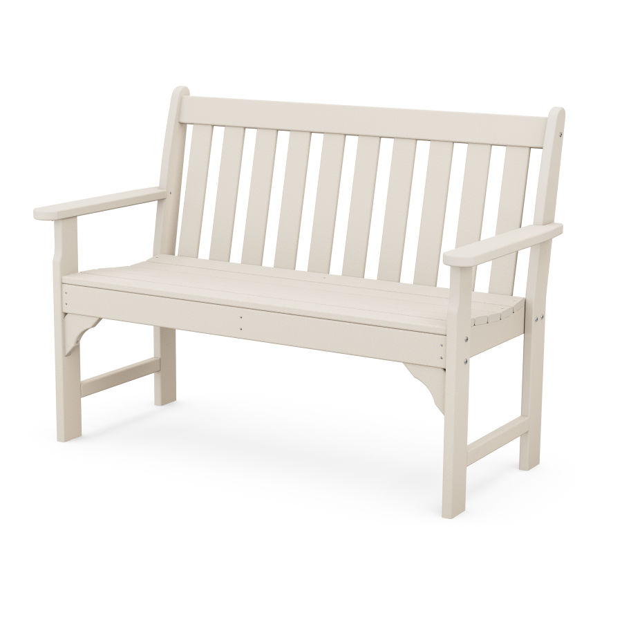 POLYWOOD Vineyard 48" Bench in Sand