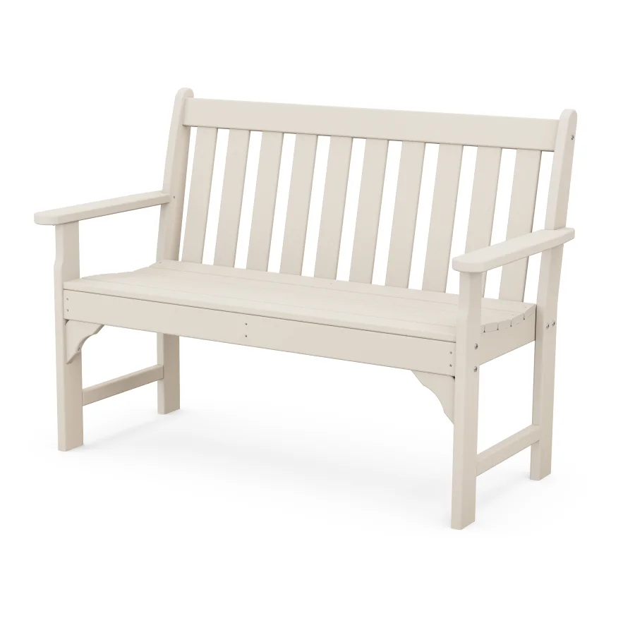 POLYWOOD Vineyard 48" Bench in Sand