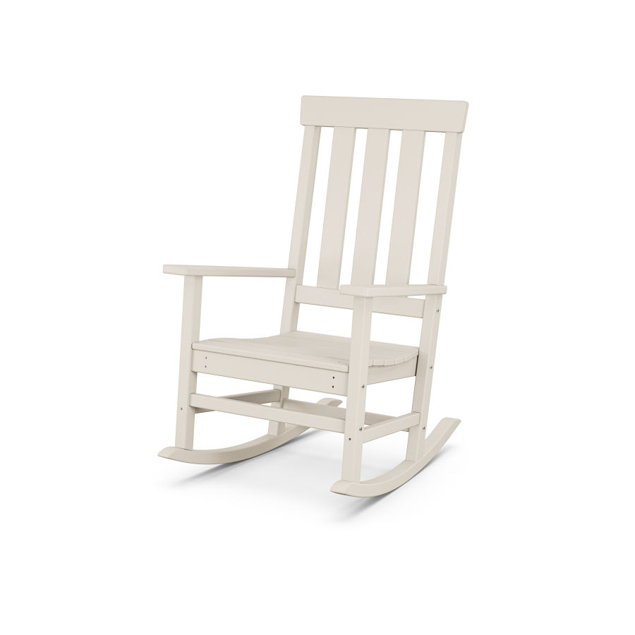 POLYWOOD Portside Porch Rocking Chair in Sand