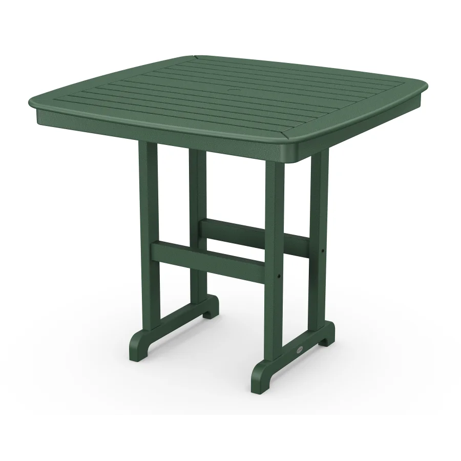 POLYWOOD Nautical 44" Counter Table in Green