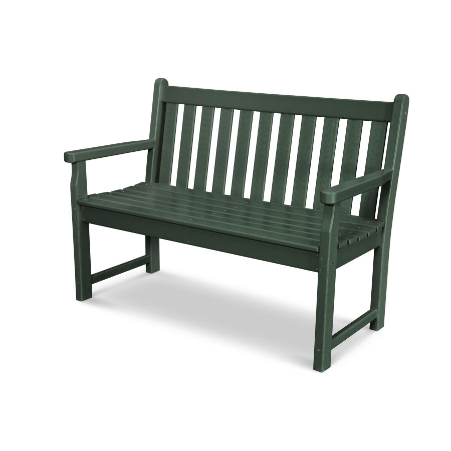 POLYWOOD Traditional Garden 48" Bench in Green