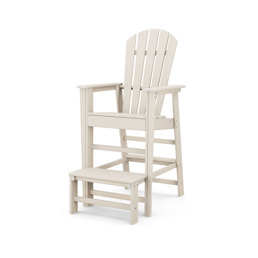 POLYWOOD South Beach Lifeguard Chair in Sand
