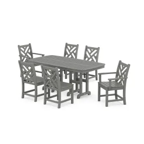 POLYWOOD Chippendale 7-Piece Dining Set