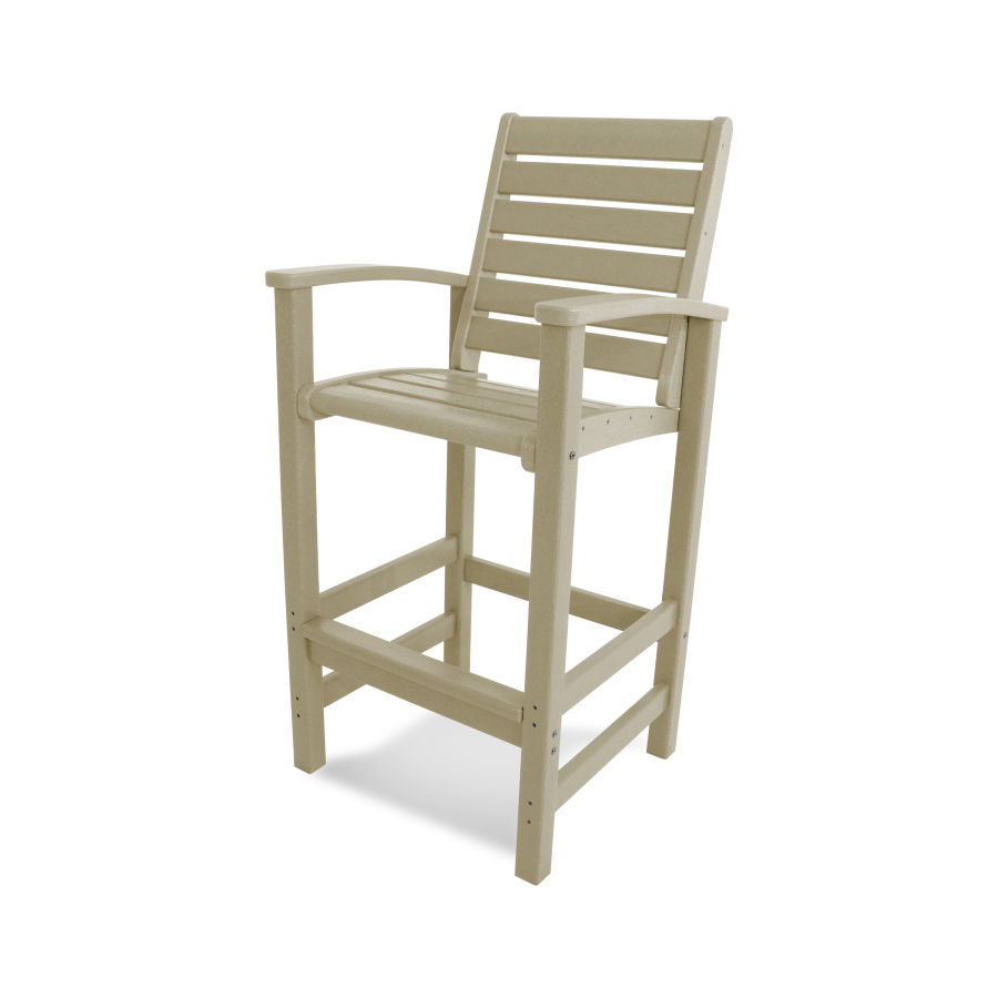 POLYWOOD Signature Bar Chair in Sand