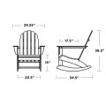 Thumbnail for Vineyard Adirondack Rocking Chair