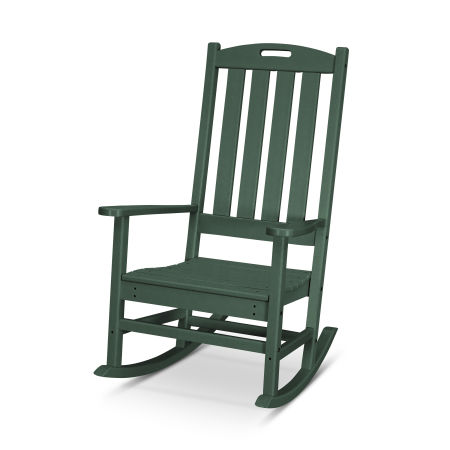 Nautical Porch Rocking Chair in Green