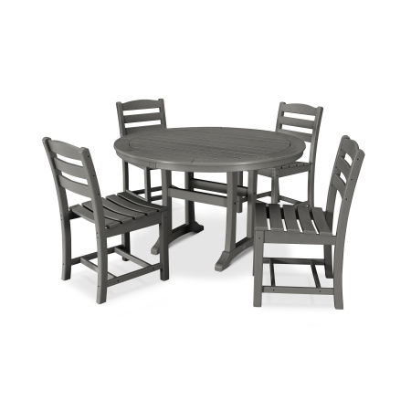 POLYWOOD La Casa Café 5-Piece Side Chair Dining Set