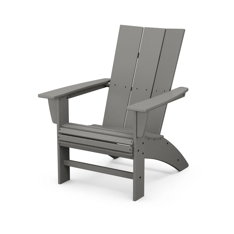 POLYWOOD Modern Curveback Adirondack Chair