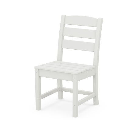 POLYWOOD Lakeside Dining Side Chair in Vintage White