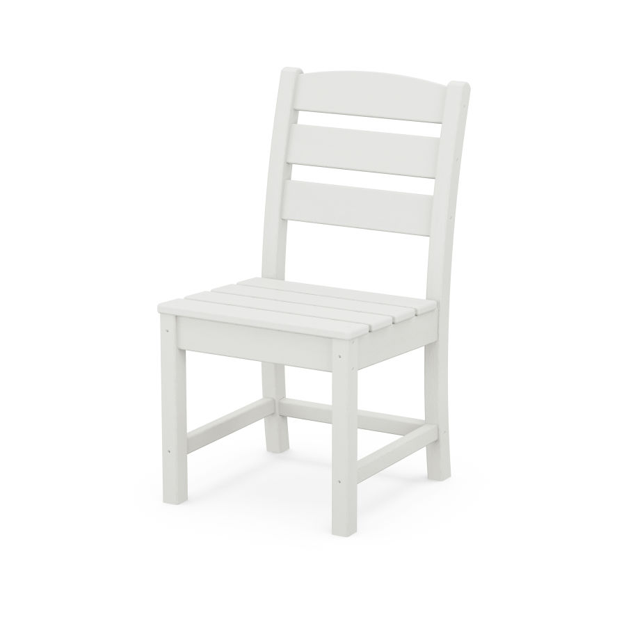 POLYWOOD Lakeside Dining Side Chair in Vintage White
