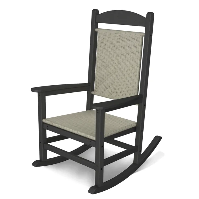 POLYWOOD Classics Woven Rocker by Ivy Terrace