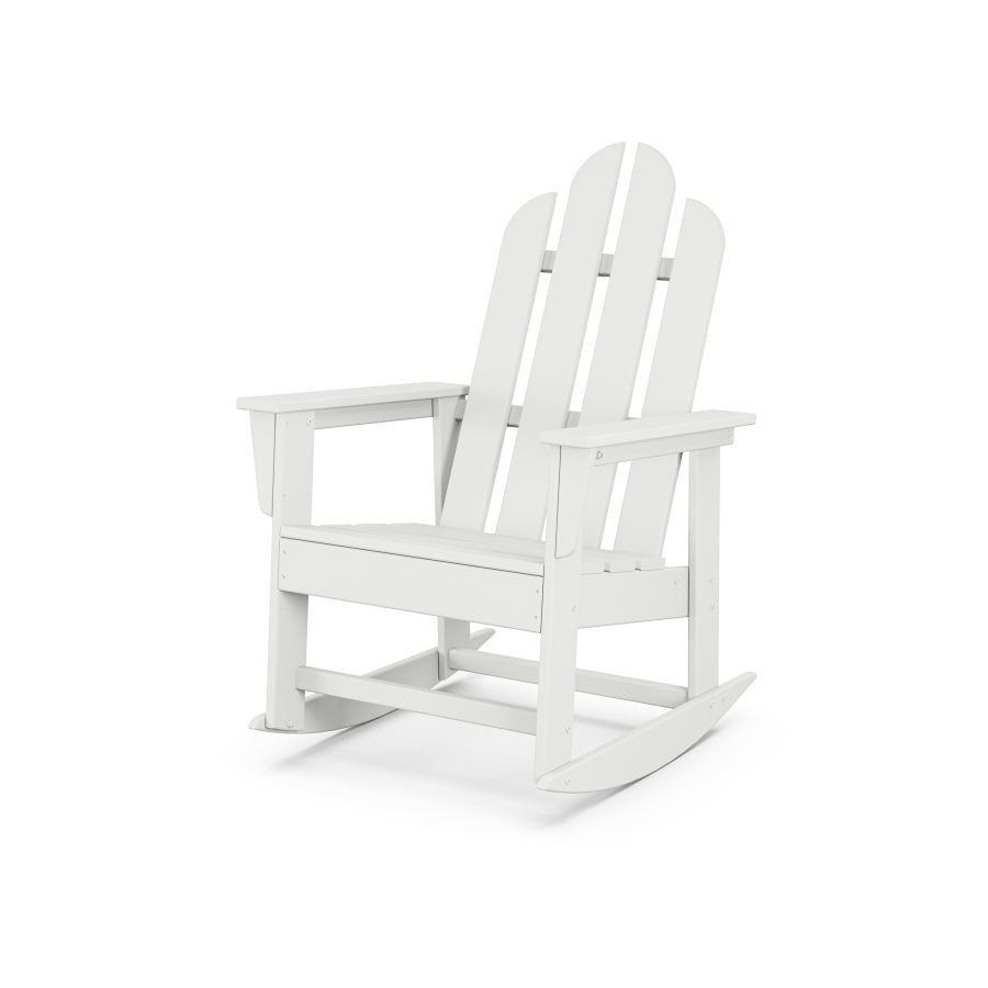 POLYWOOD Long Island Rocking Chair in White