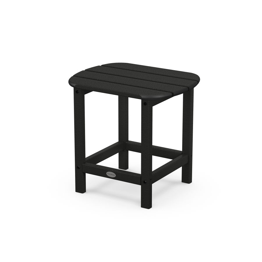 POLYWOOD 18" Side Table in Black