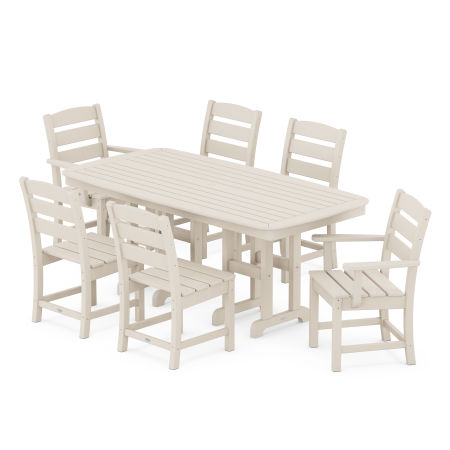 Lakeside 7-Piece Dining Set in Sand
