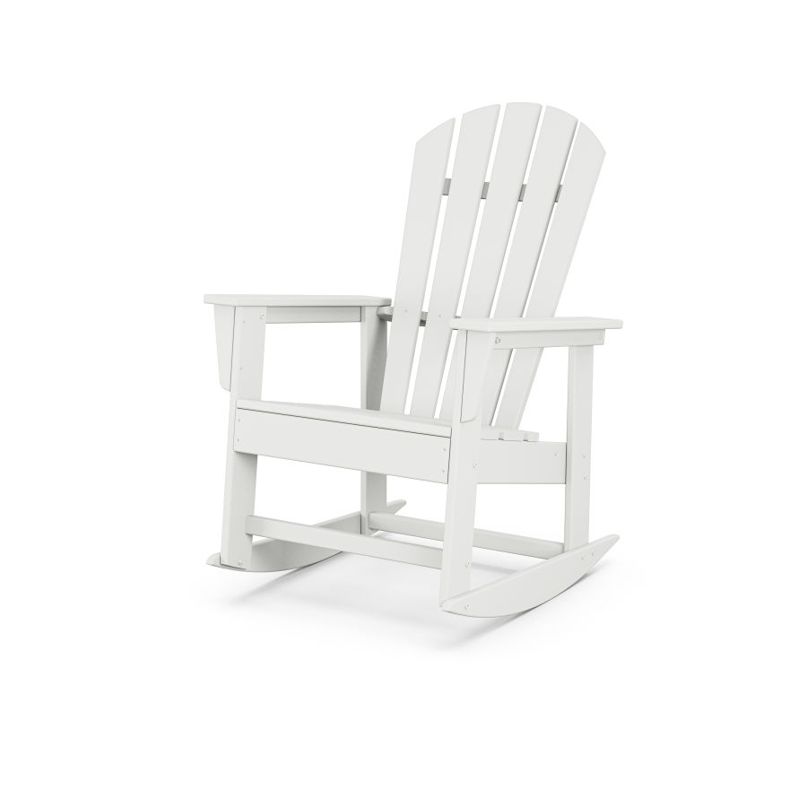 POLYWOOD South Beach Rocking Chair in White