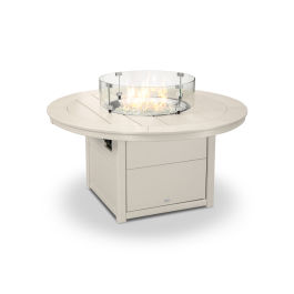 Polywood Round 48 Fire Pit Table, Polywood Fire Pit Table Reviews