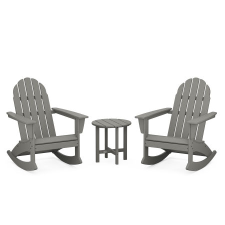 Vineyard 3-Piece Adirondack Rocking Chair Set