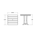 Thumbnail for Farmhouse Trestle 37" Counter Table